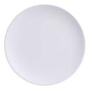 American Metalcraft Mix and Matte Collection Melamine White Round Coupe Plate, 9 inch Length