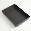 American Metalcraft Detroit Style 14 Gauge Hard Coat Anodized Aluminum Pan, 17 inch Length