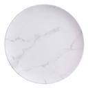 American Metalcraft Mix and Matte Collection Melamine Round Marble Coupe Plate, 11 1/2 inch Dia