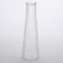 American Metalcraft Clear Pebbled Acrylic Water Bottle, 34 Ounce