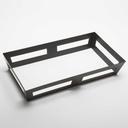 American Metalcraft Black Full Size Twilight Griddle Stand, 26-1/4 inch Length x 14 inch Width x 4-1/2 inch Height