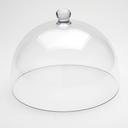 American Metalcraft Lift Collection Clear Polycarbonate Dome Plate Cover, 12 1/8 inch Dia
