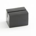 American Metalcraft Black Hammered Aluminum Rectangular Card Holder, 1 inch Length X 1-1/4 inch Width x 1 inch Height
