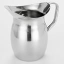 American Metalcrafts 18/8 Stainless Steel 100 Ounce Bell Pitcher with Ice Guard