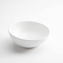 American Metalcraft Lift Collection Melamine White Angled Bowl, 40 Ounce