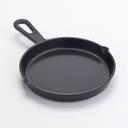 American Metalcraft Black Melamine Cast Iron Fry Pan, 8 1/2 inch Dia