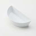 American Metalcraft White ABS Plastic Half Size Round Insert Only, 34 Ounce