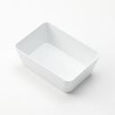 American Metalcraft White ABS Plastic Half Size Rectangular Insert Only, 38 Ounce