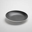 American Metalcraft Lift Collection Melamine Large White with Black Speckled Angled Bowl, 104 Ounce