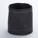 American Metalcraft Black Kraft Paper Bag, 9 inch Dia