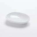 American Metalcraft White Melamine Mini Angled Bowl, 2 Ounce