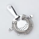 American Metalcraft Silver Tight Coil Four Prong Bar Strainer