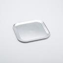 American Metalcraft TP Series Standard Weight 18 Gauge Aluminum Square Rim Pan, 10 inch