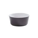 American Metalcraft Unity Collection Melamine Graphite Color Tapered Round Bowl, 10 Ounce
