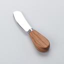 American Metalcraft Olive Wood Cheese Knife Soft Spreader, 5 inch Length