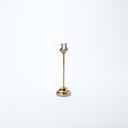 American Metalcraft Gold Harp Weighted Number Stand, 2 1/4 x 2 1/4 x 8 inch