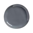 American Metalcraft Crave Collection Storm Round Melamine Coupe Plate, 7-1/2 inch Dia x 7/8 inch Height