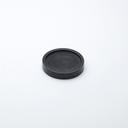 American Metalcraft Upton Collection Espresso Finished Wood Plate, 5 x 5 x 3/4 inch