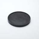 American Metalcraft Upton Collection Espresso Finished Wood Plate, 9 x 9 x 3/4 inch