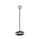 American Metalcraft Black Swirl Base Number Stand, 12 inch