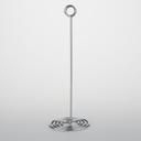 American Metalcraft Chrome Swirl Base Number Stand, 12 inch