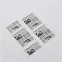 American Metalcraft Coneriffic Newspaper Bleached Grease-Resistant Fry Paper Bag, 7 x 6 inch -- 1 pack per case