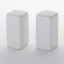 American Metalcraft Ceramic Square Salt and Pepper Shaker Set, 3 1/4 inch