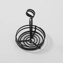American Metalcraft Flat Coil Round Condiment Rack, 6 1/4 x 8 1/2 inch