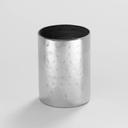 American Metalcraft Stainless Steel Hammered Sugar Packet Holder, 2 x 2 x 2 3/4 inch