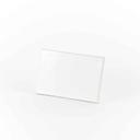 American Metalcraft Rectangle Ceramic Card Sign and Marker, 5 x 3 1/2 inch