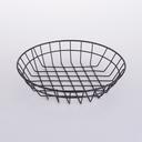 American Metalcraft Black Wire Basket, 10 x 10 x 2 inch