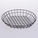 American Metalcraft Black Wire Basket, 12 x 12 x 2 inch