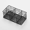 American Metalcraft Black Birdnest Coffee Caddy, 8 1/2 x 4 3/8 x 3 1/8 inch
