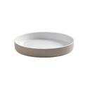 American Metalcraft Unity Collection Round Melamine Mocha Bowl/Tray, 48 Ounce Capacity