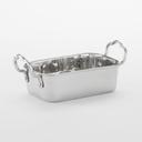American Metalcraft Stainless Steel Mini Roasting Pan, 17 Ounce