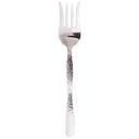 American Metalcraft Stainless Steel Hammered Finish Cold Meat Fork, 11 inch Length