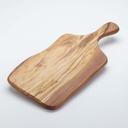 American Metalcraft Organic Olive Wood Large Serving Peel, 17 x 9 x 3/4 inch