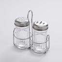 American Metalcraft Mini Glass Shakers and Caddy Set