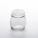 American Metalcraft Glass Mason Jar, 8 1/2 Ounce