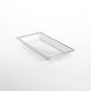 American Metalcraft Plastic Rectangular Rain Platter, 48 Ounce