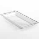 American Metalcraft Plastic Rectangular Rain Platter, 92 Ounce