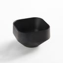 American Metalcraft Melamine Matte Finish Black Square Stackable Sauce Cup, 3 Ounce