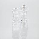 American Metalcraft Acrylic Clear Salt and Pepper Mill Set, 6 inch Height -- 1 set