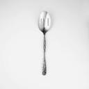 American Metalcraft Stainless Steel Hammered Finish Slotted Spoon, 10 inch Length