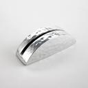 American Metalcraft Aluminum Half Moon Hammered Card Holder, 2 1/8 x 3/4 x 3/4 inch