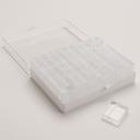 American Metalcraft Rectangle Acrylic Card Holder Set, 1 1/4 x 1 x 1/4 inch -- 1 set