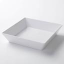 American Metalcraft Melamine Square Shallow Bowl, 64 Ounce
