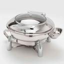 American Metalcraft Evolution Stainless Steel Round Chafer, 7 Quart.