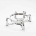 American Metalcraft Round Stainless Steel Chafer Base Only, 14 1/2 x 17 x 5 3/4 inch.