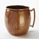 American Metalcraft Antique Copper Hammered Finish Moscow Mule Mug, 14 Ounce